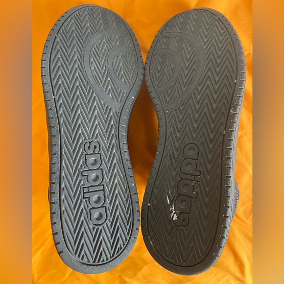 Men’s Adidas Hoop 3.0 Mid Sneakers - Black Size 9 - Picture 4 of 8